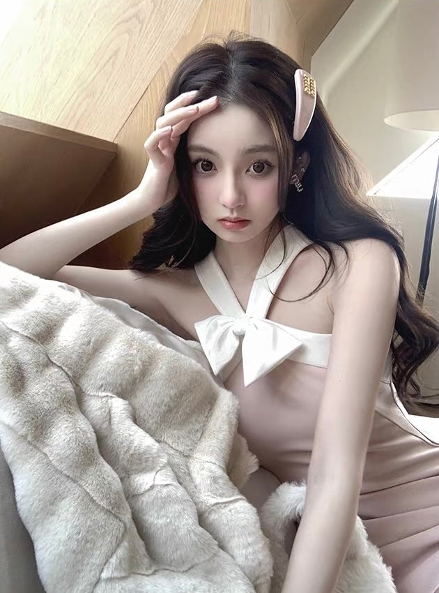 Gifted Bow Mini Dress