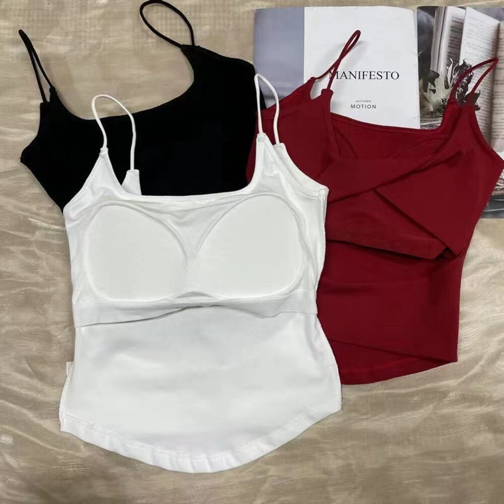 Open Back Knot Cami Top