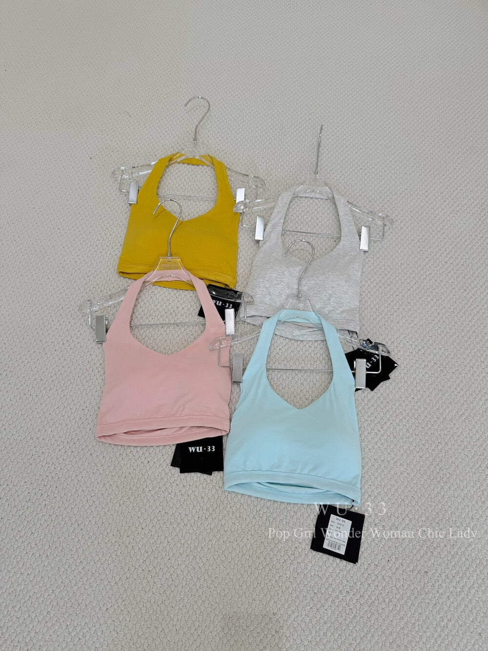 Halter Fit Padded Cami