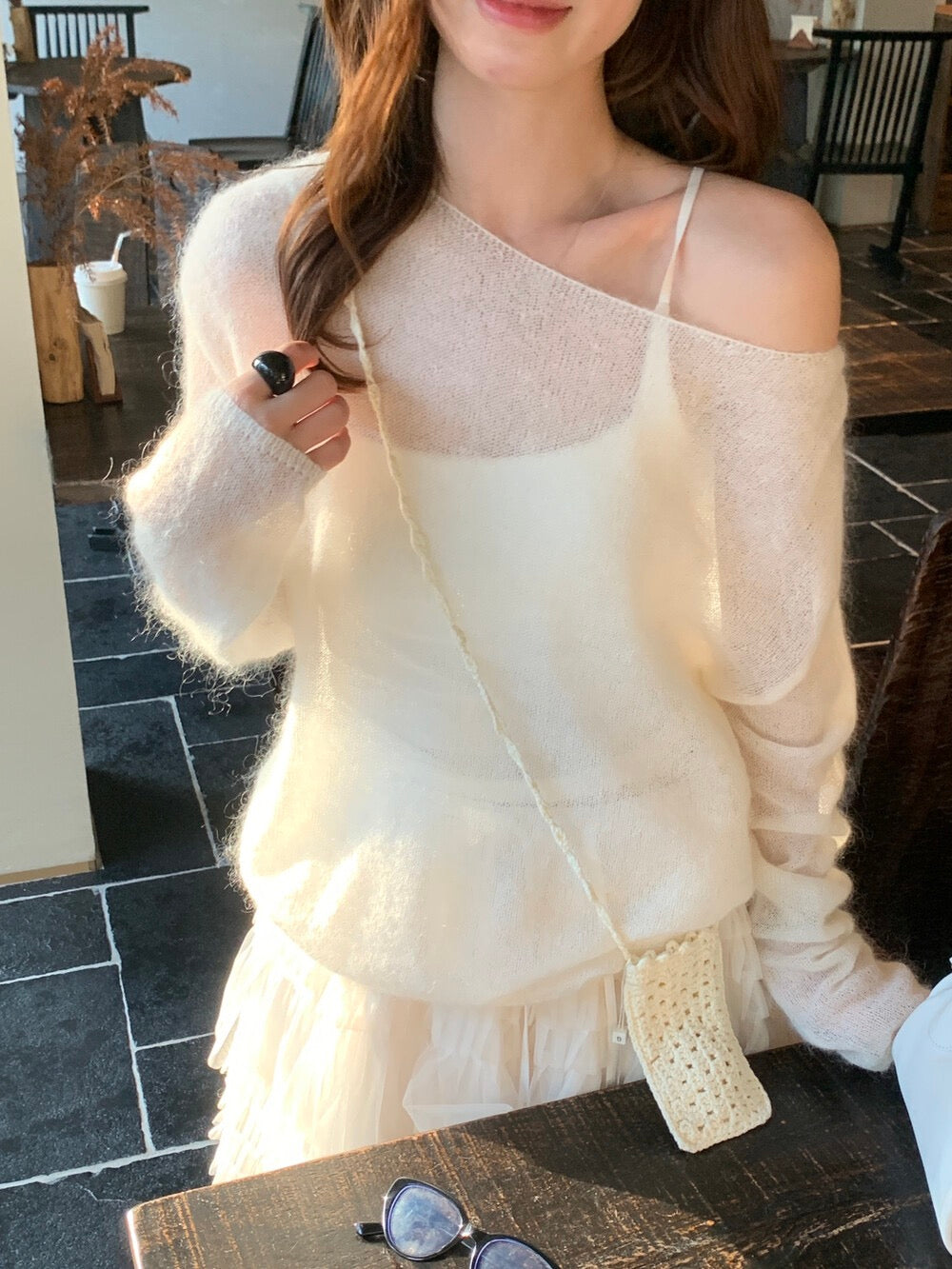 Cloud Soft Fuzzy Knit Sweater