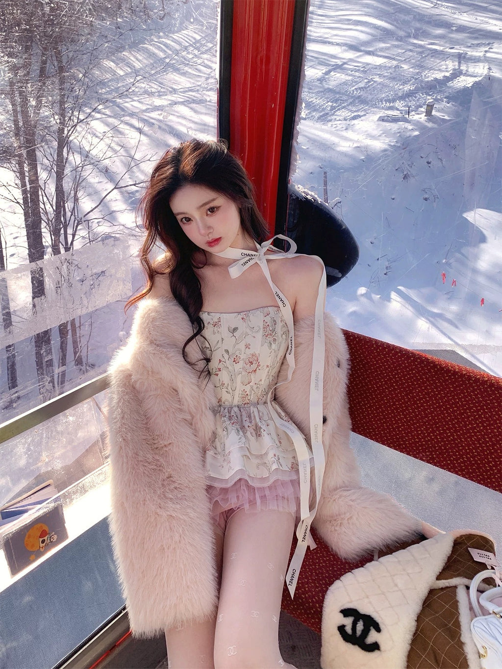 Jennie打歌服/Camellia Ballet Corset