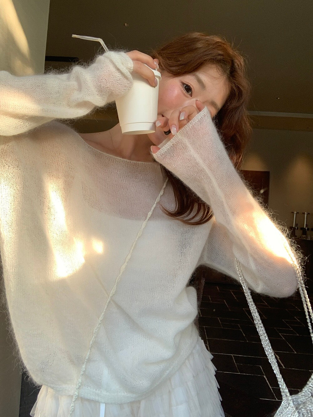 Cloud Soft Fuzzy Knit Sweater