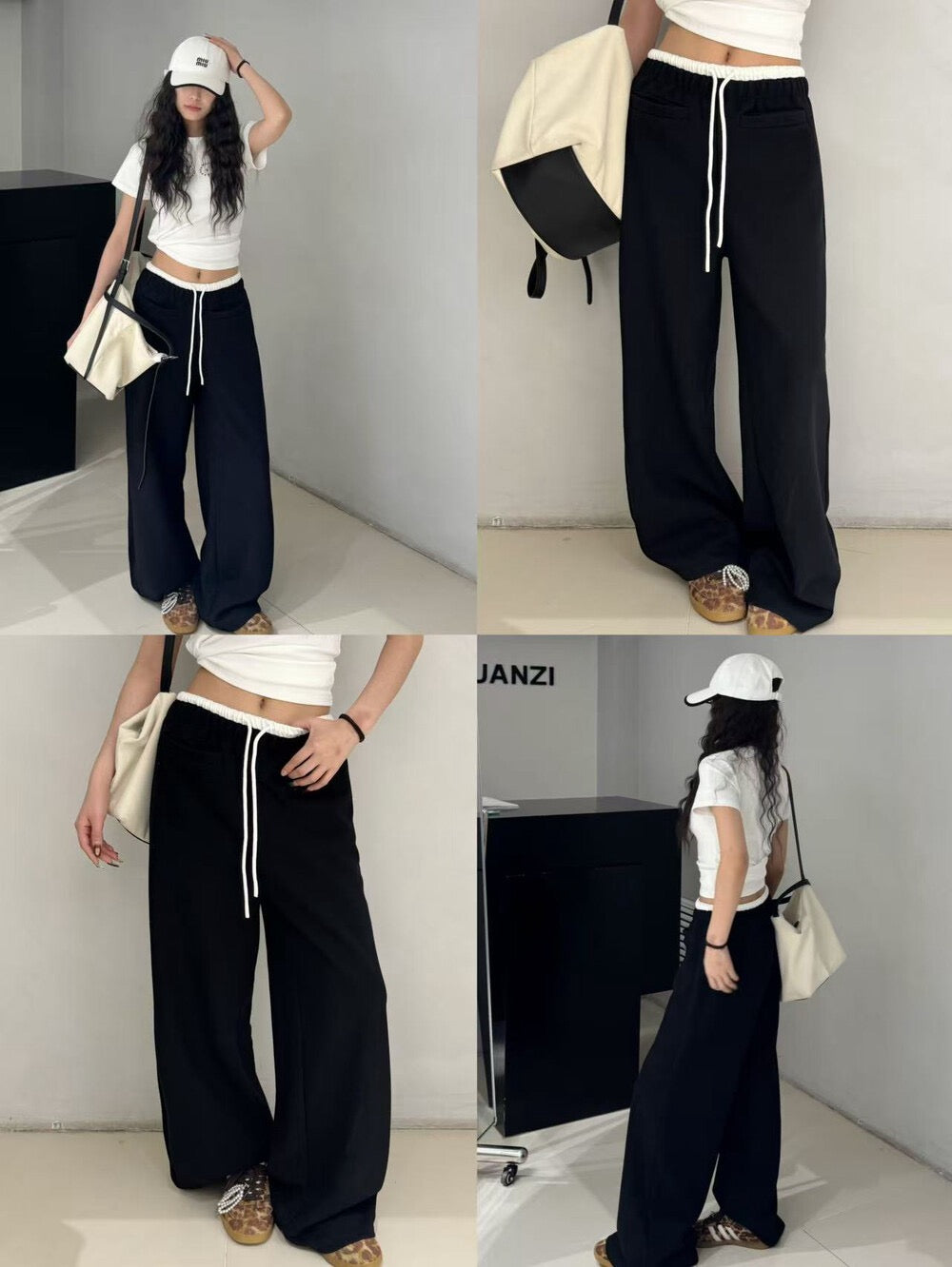 Ease Flow Wide-Leg Pants