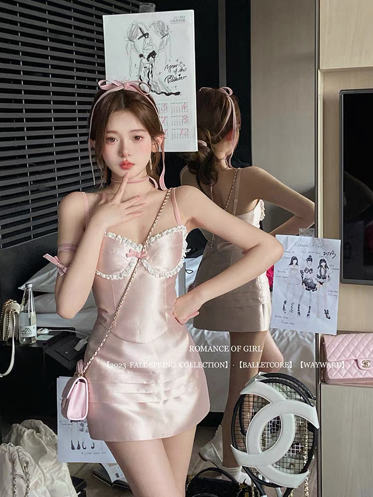绝版龙心/🍧Rosé Ribbon Set