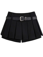 Sweet Rebel Pleated Skirt - close-up