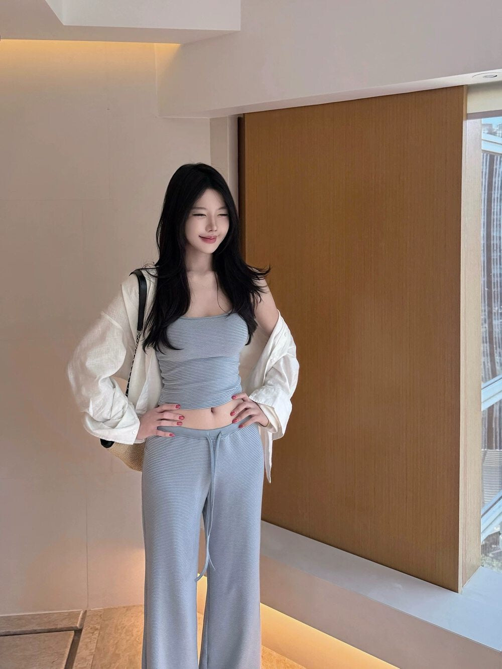 Cloud Stripe Lounge Pants