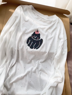 Sparkle Kitty Long Sleeve Tee - view 6
