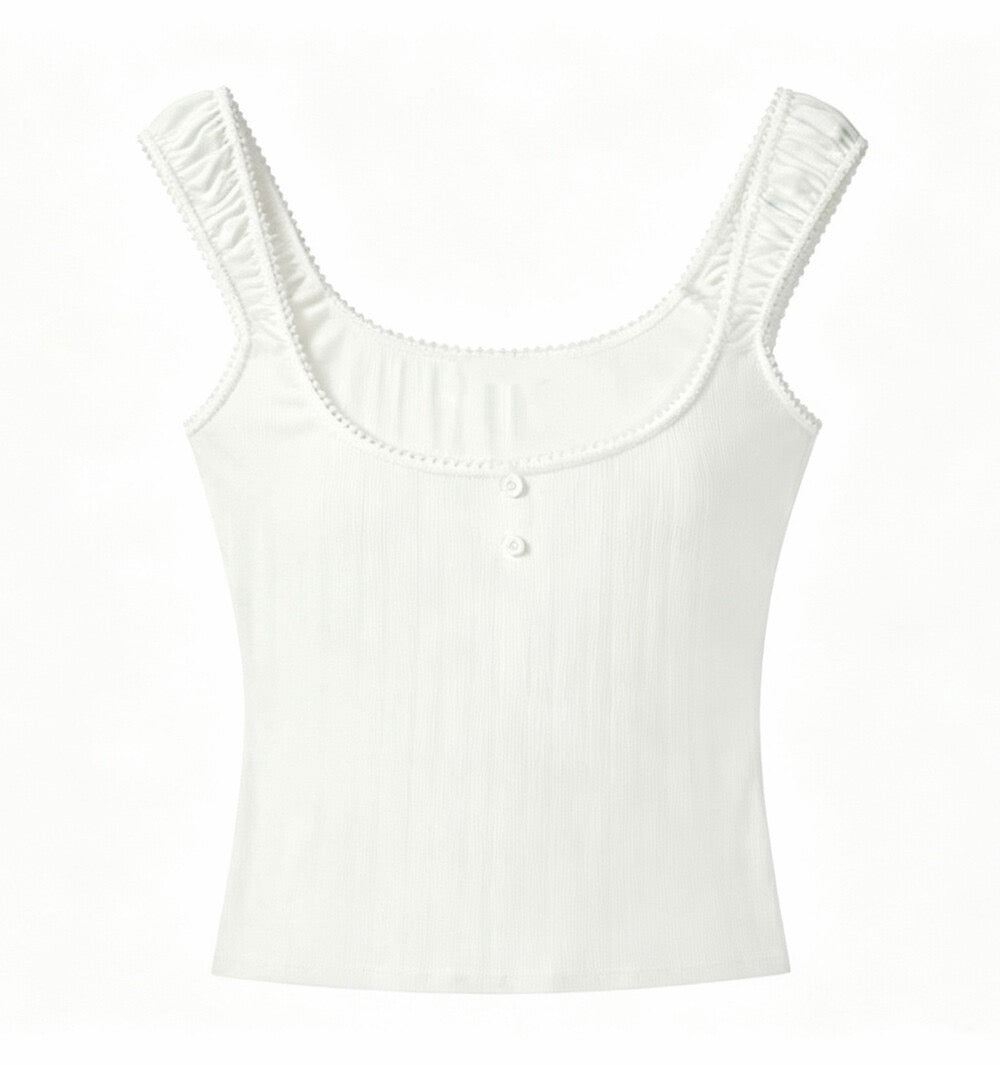 Luna Lace Layered Tank Set