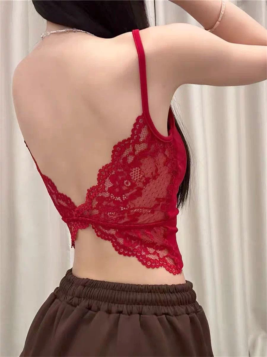Afterglow Lace-Back Cami