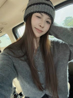 Essential Cashmere Wool Knit Cardigan