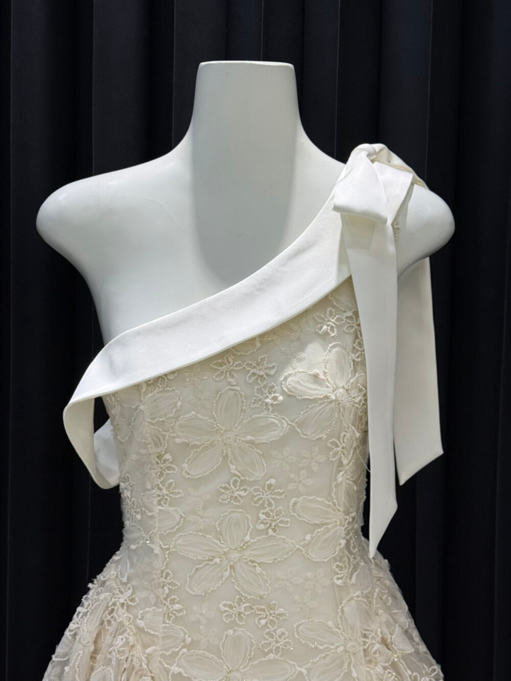 浅樱晚香玉/Rosalie Lace Mini Dress