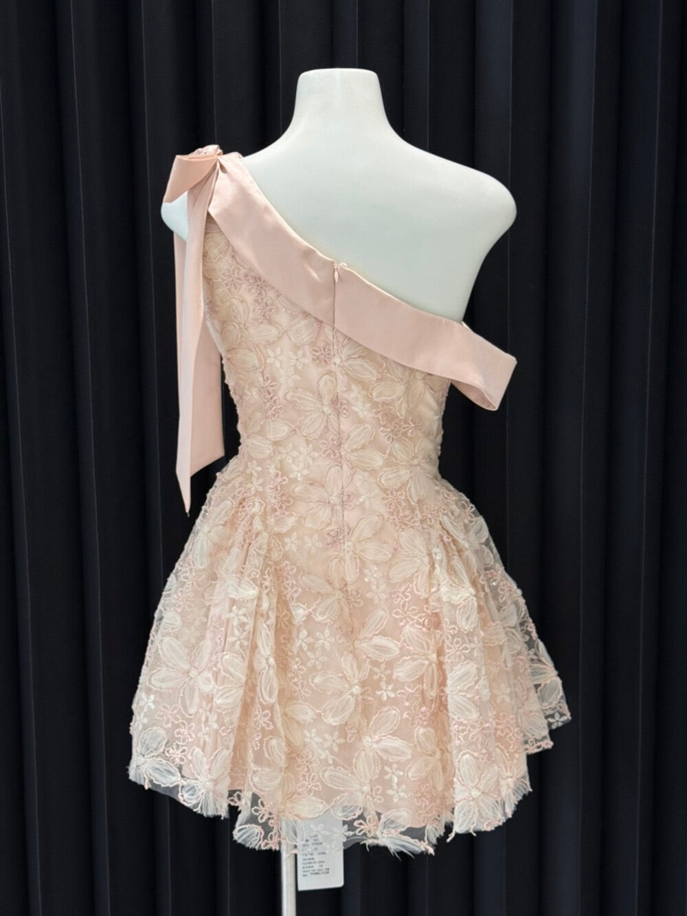 浅樱晚香玉/Rosalie Lace Mini Dress