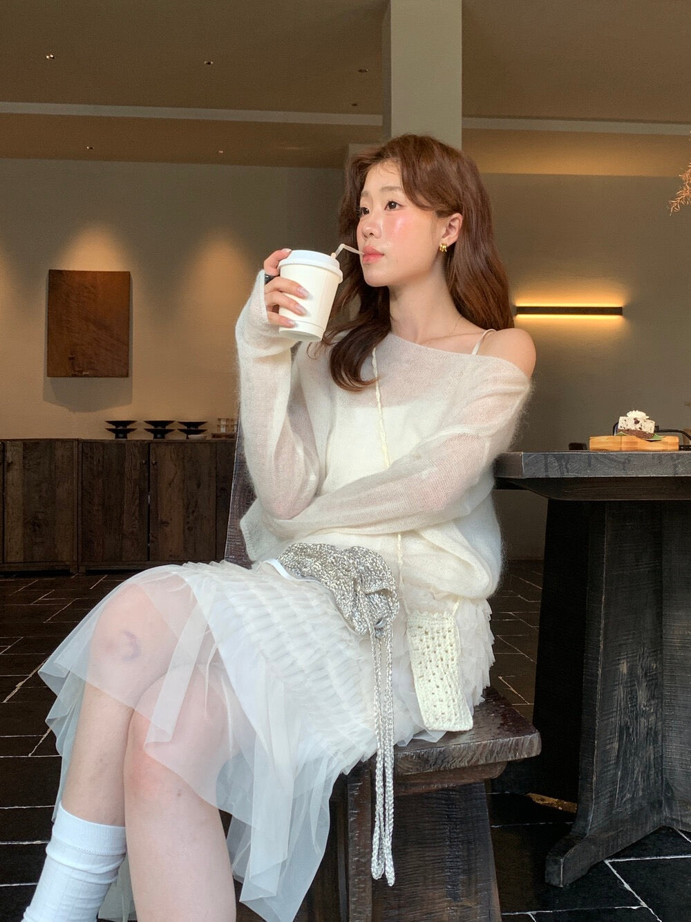Cloud Soft Fuzzy Knit Sweater