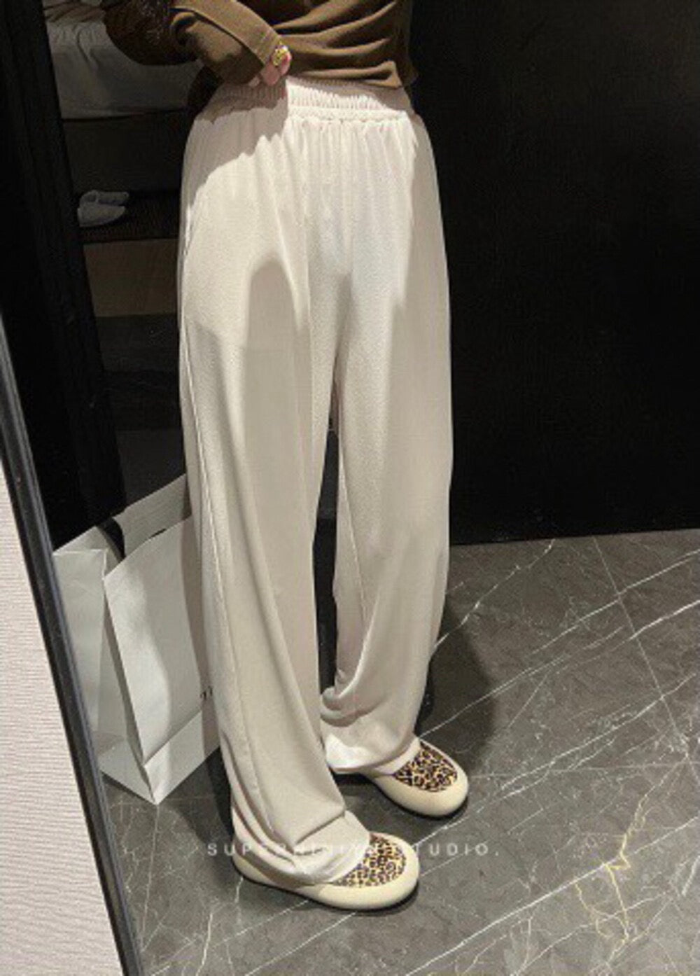 Cloud Drape Wide Leg Lounge Pants