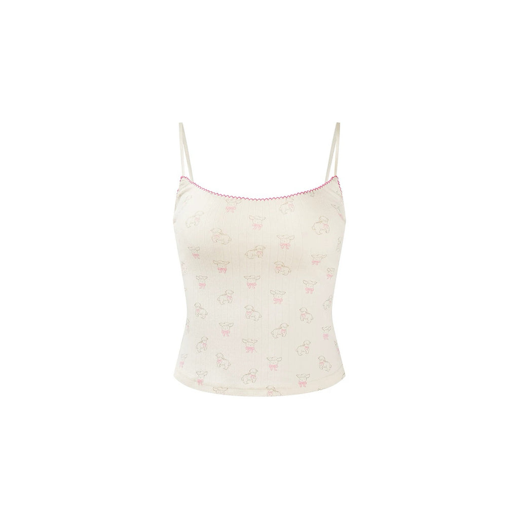 Sweet Lamb Print Cami