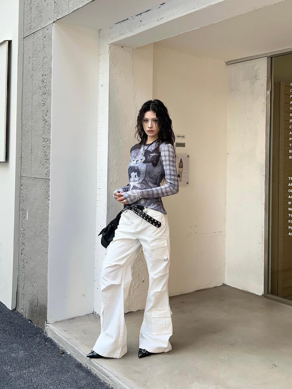 Utility Multi-Pocket Wide Leg Cargo Pants