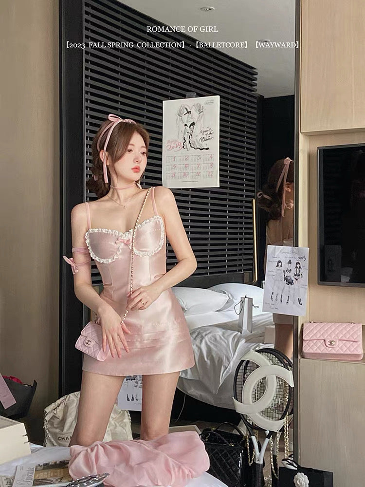 绝版龙心/🍧Rosé Ribbon Set