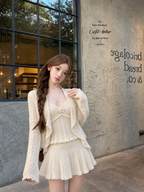 Amélie Draped Knit Cardigan