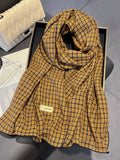 After School Check Scarf - front view