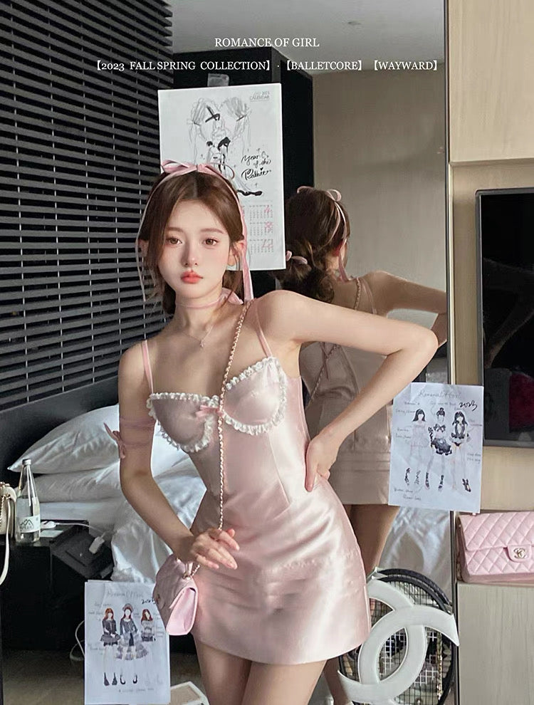 绝版龙心/🍧Rosé Ribbon Set
