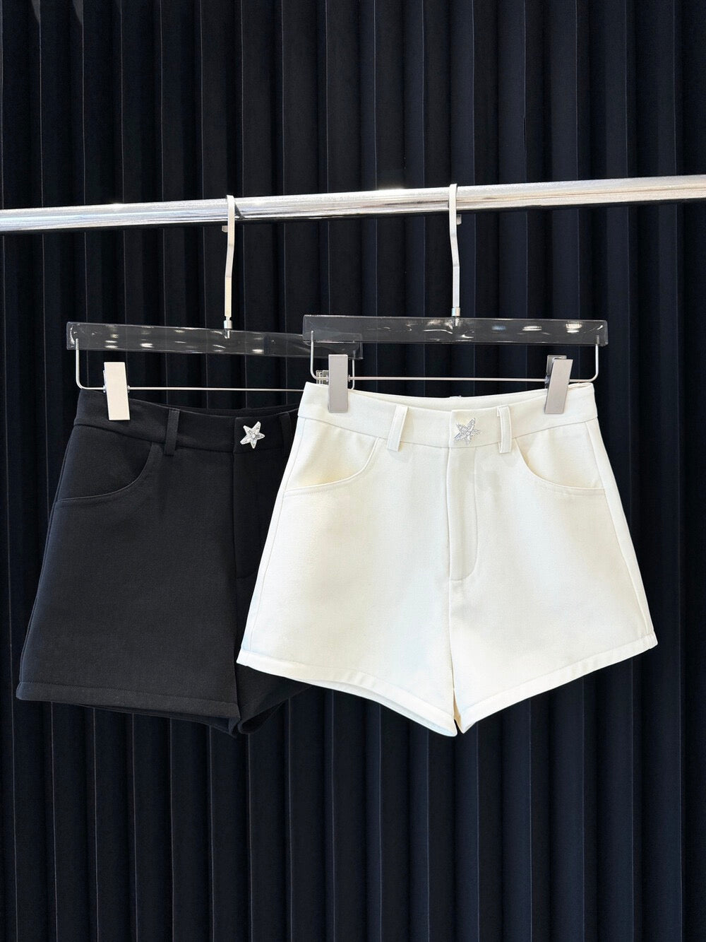 贵气百搭/✨ Star Charm Tailored Shorts