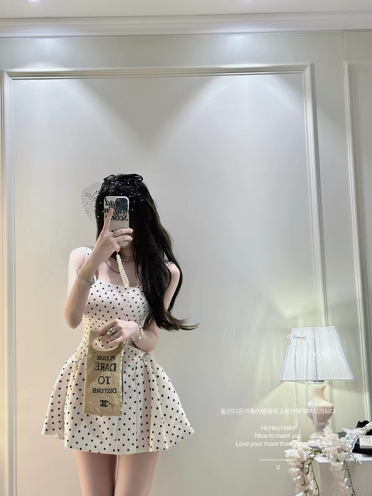 香缇贵女/Blossom Bow Back Mini Dress