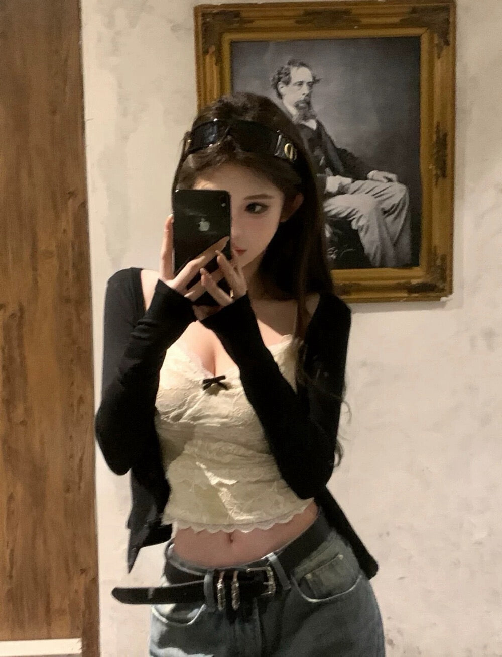 Soft Lace Ribbon Cami (Buy 2 Get 1 Free)