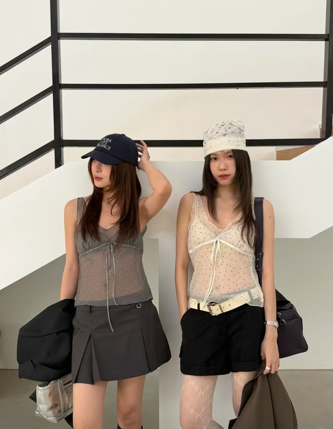 Cloud Dots Tie Cami Top (buy 2 get 1 free)