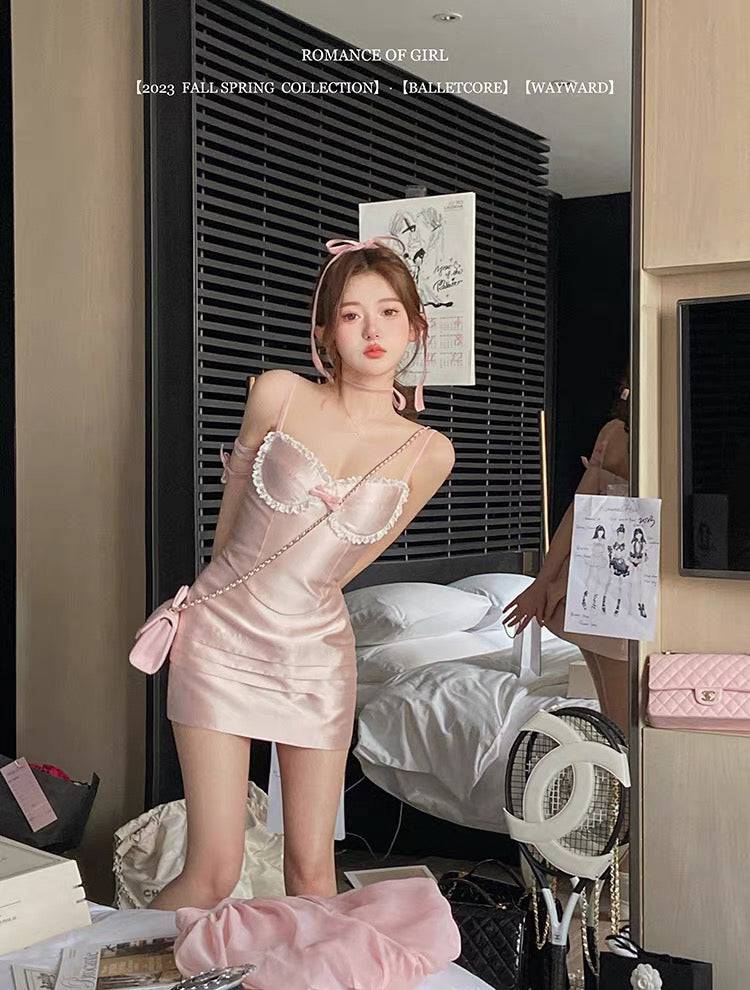 绝版龙心/🍧Rosé Ribbon Set