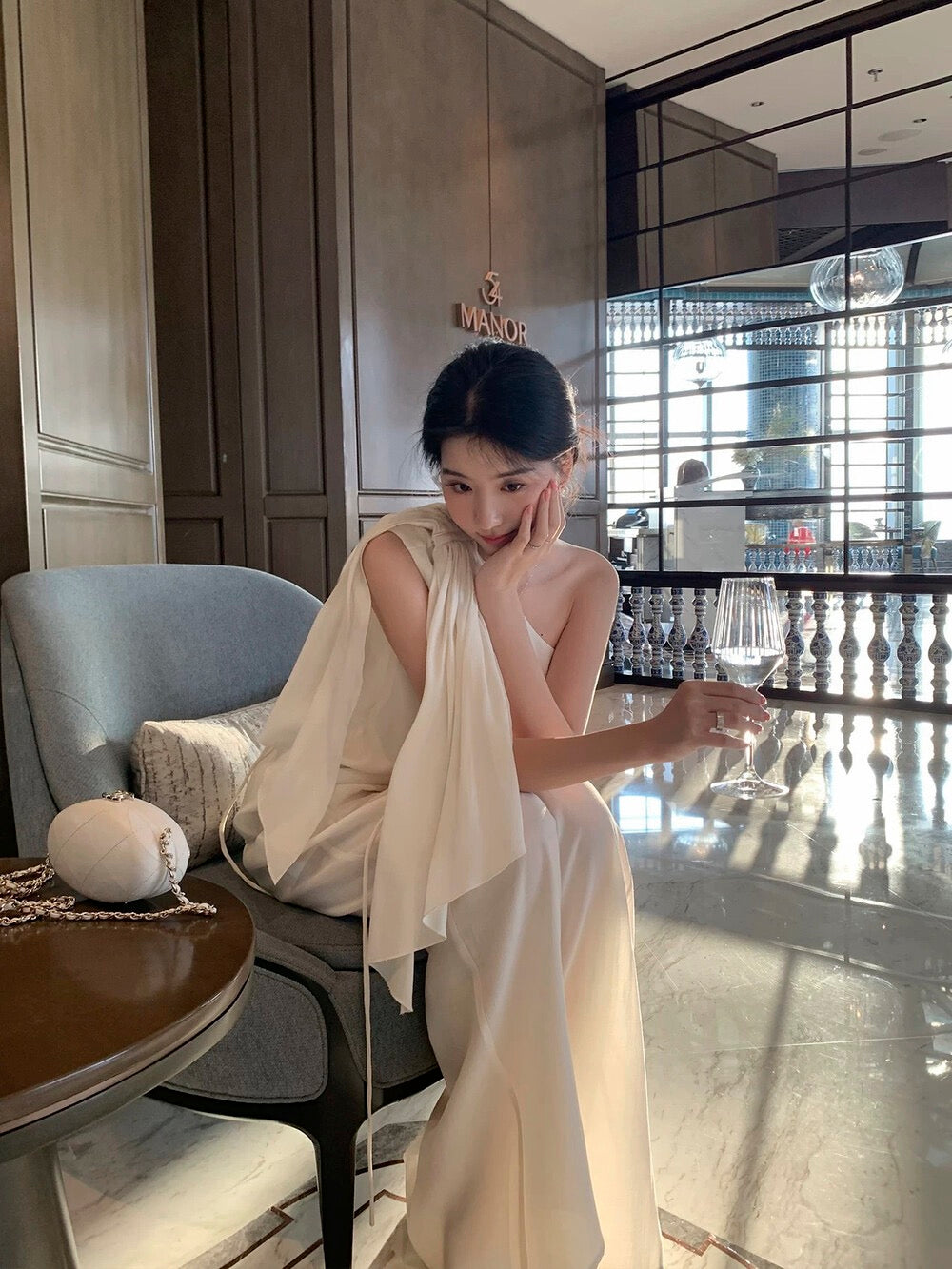 Ivory Whisper Linen Set