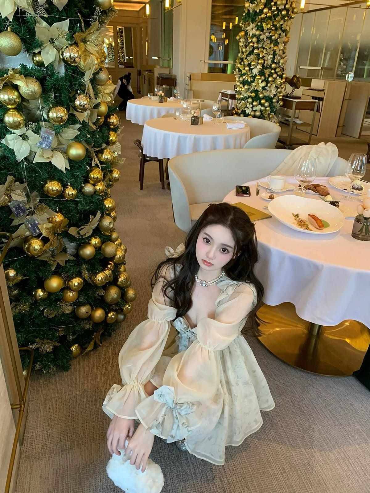 绿野仙踪/Willow Blossom Babydoll Dress