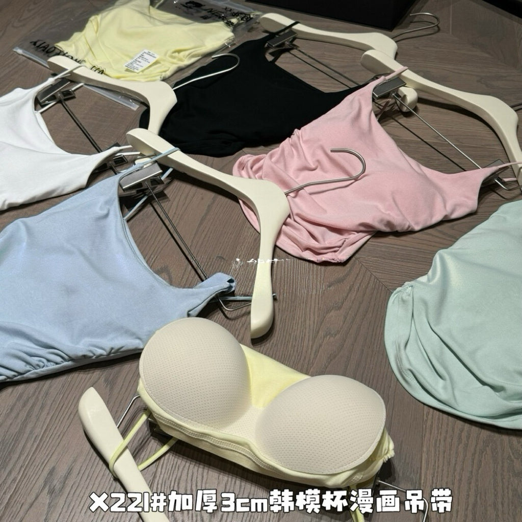 加厚韩模杯/Cloud Fit 3cm Padded Cami Top