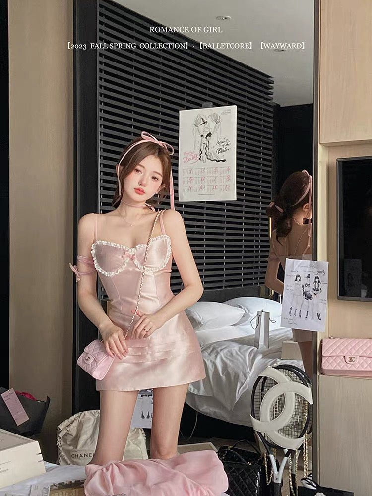 绝版龙心/🍧Rosé Ribbon Set
