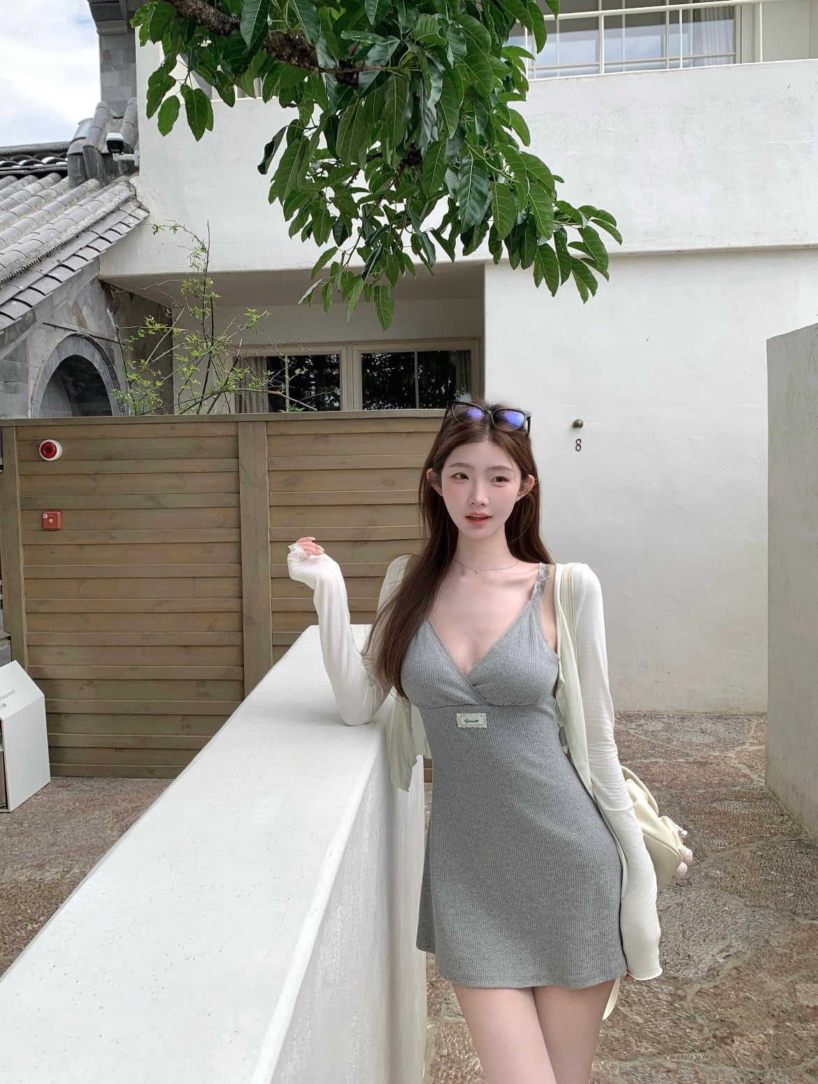 夏日度假/Coastal Cotton Mini Dress