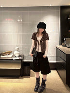 Cocoa Club Corduroy Bermuda Shorts - view 6