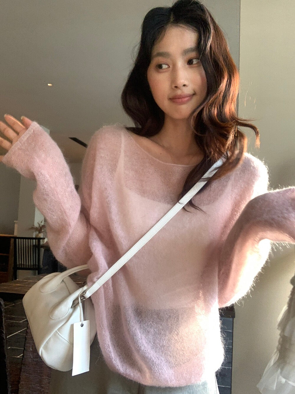 Cloud Soft Fuzzy Knit Sweater