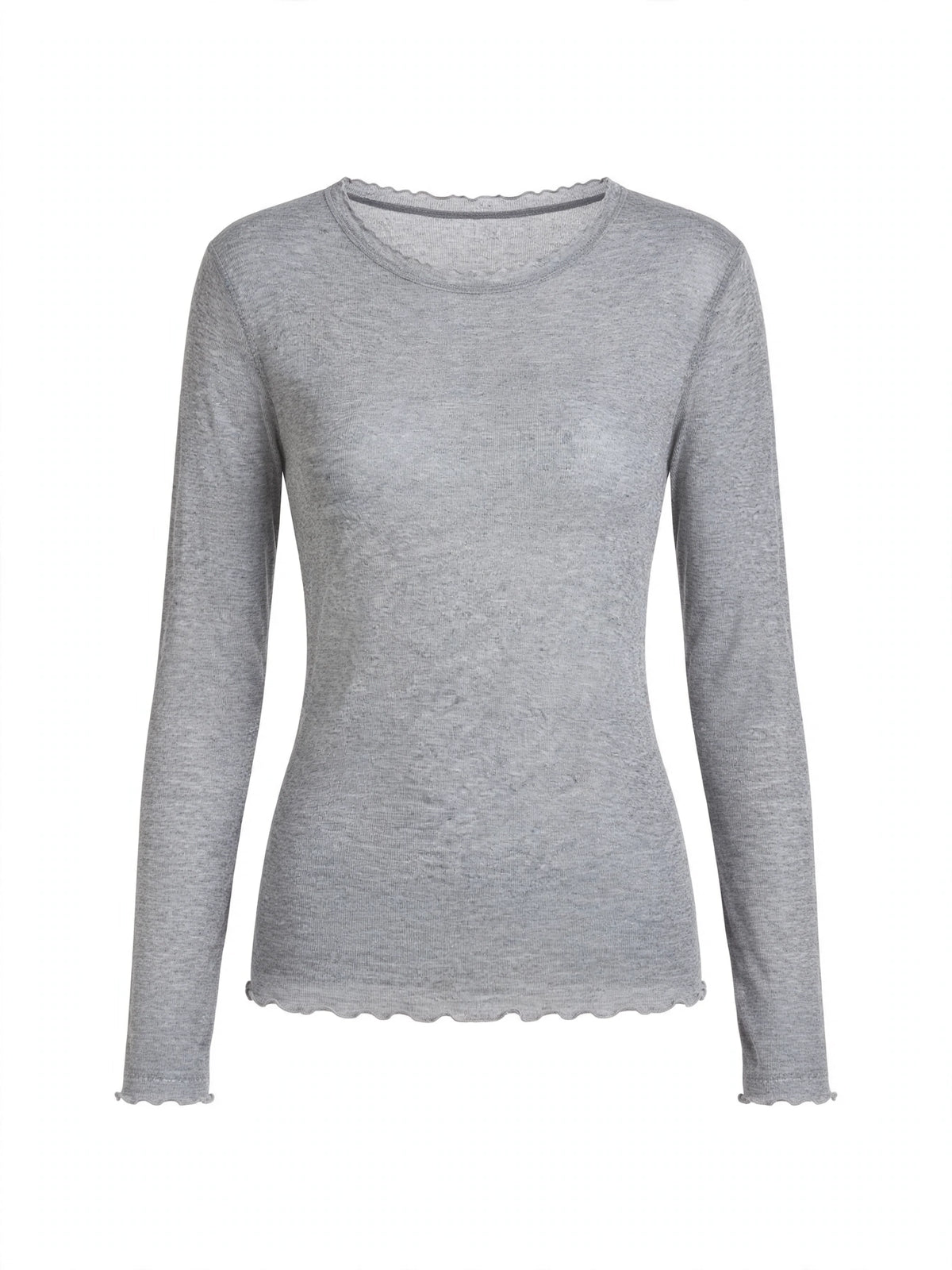 Mila Sheer Long Sleeve Layering Top
