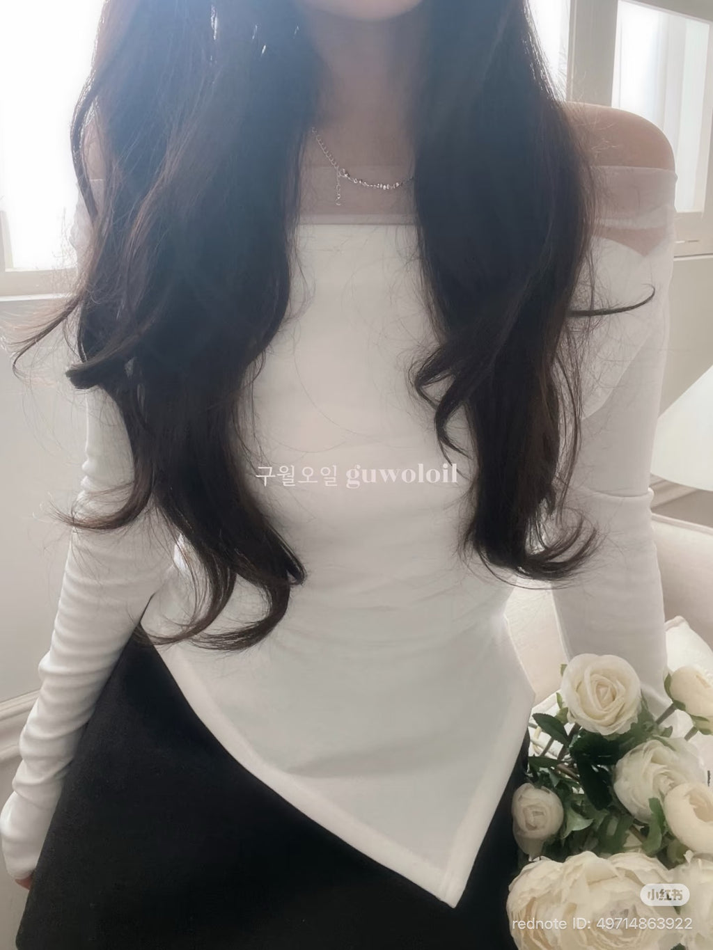 Sheer Layer Off-Shoulder Top