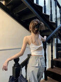 Open Back Knot Cami Top