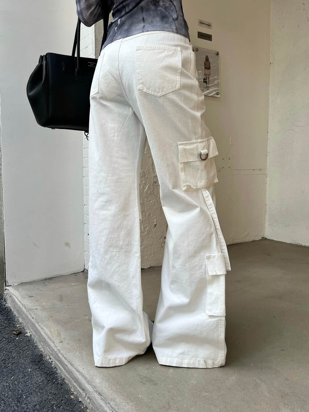 Utility Multi-Pocket Wide Leg Cargo Pants