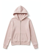 Pink Cloud Fitted Zip Hoodie