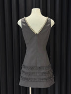 The Heiress Pearl Mini Dress - view 6