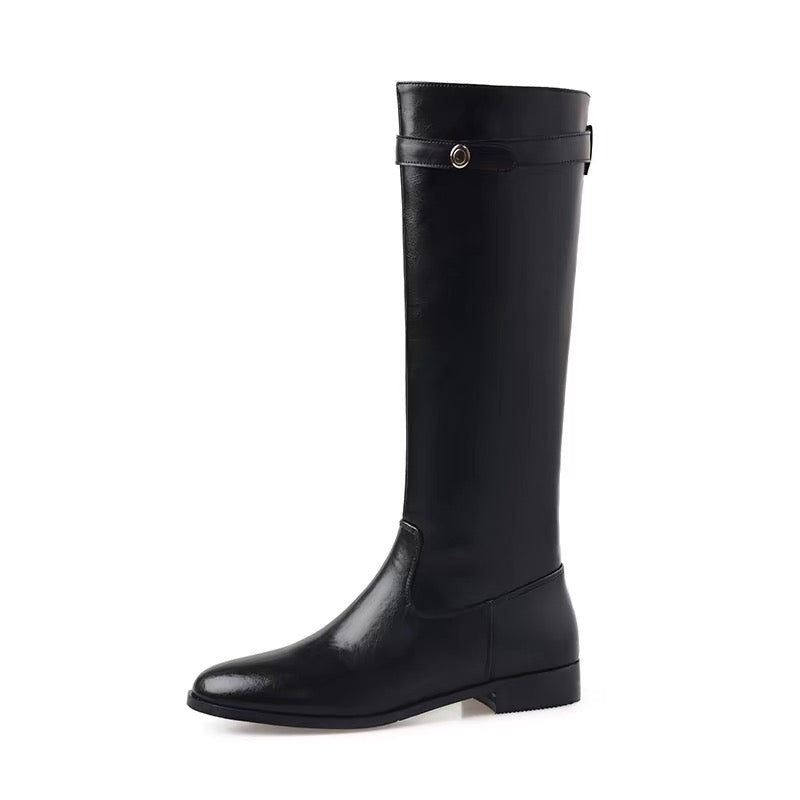 Wellington Riding Boots - back view