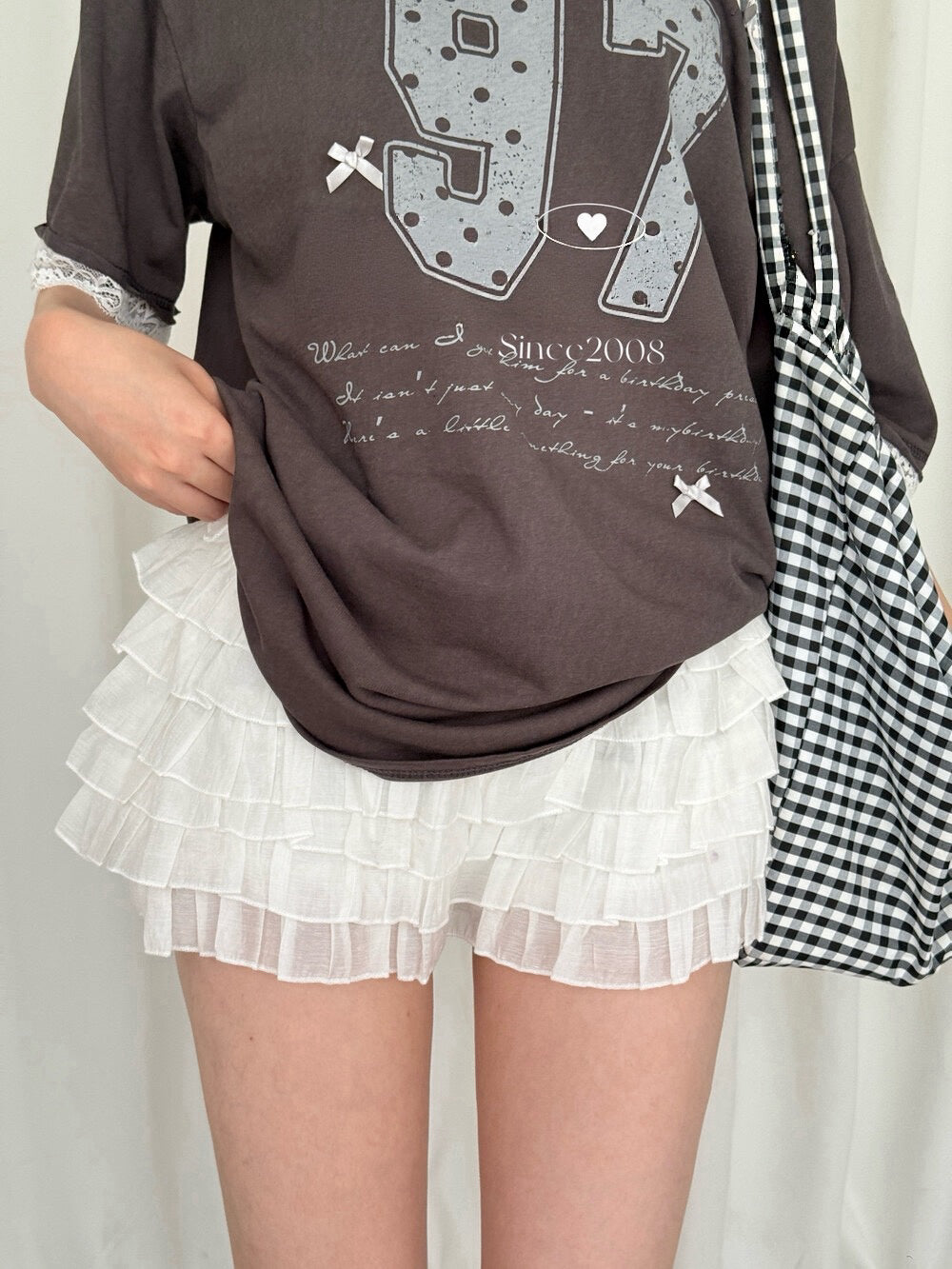Coquette Tiered Ruffle Bloomers Skorts