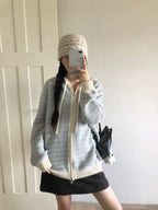 Daydream Contrast Knit Hoodie