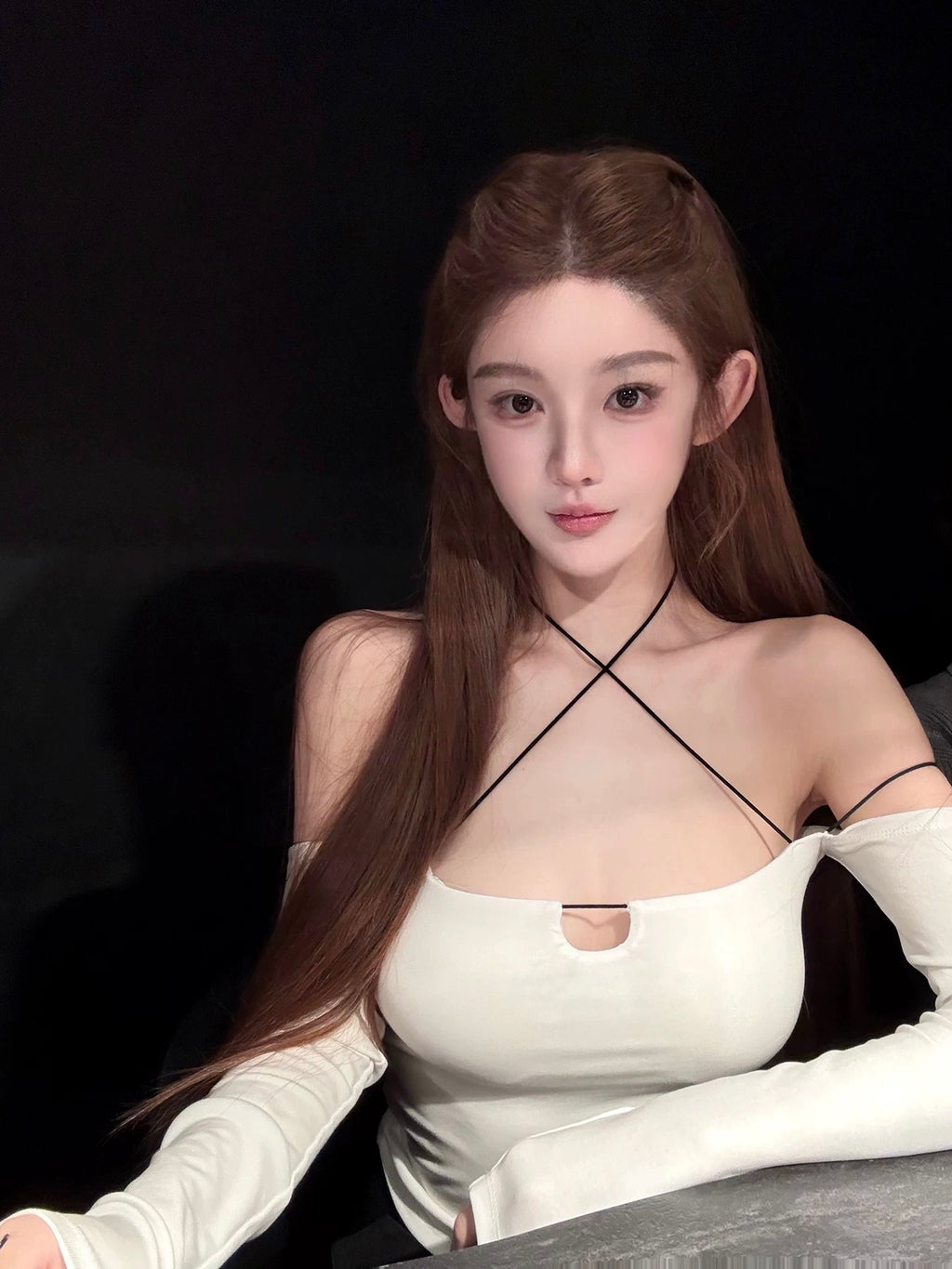Cross Strap Off-Shoulder Top