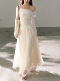 月影琉璃/Cloud Veil Maxi Skirt