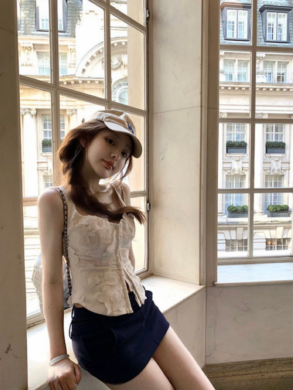 Floral Lace Corset Top