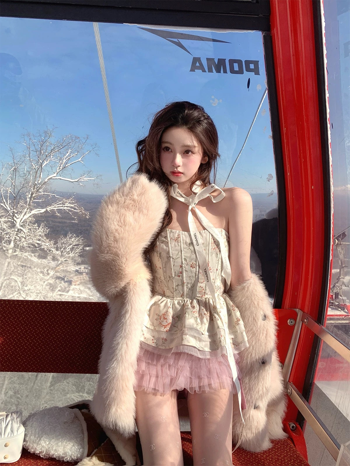 Jennie打歌服/Camellia Ballet Corset