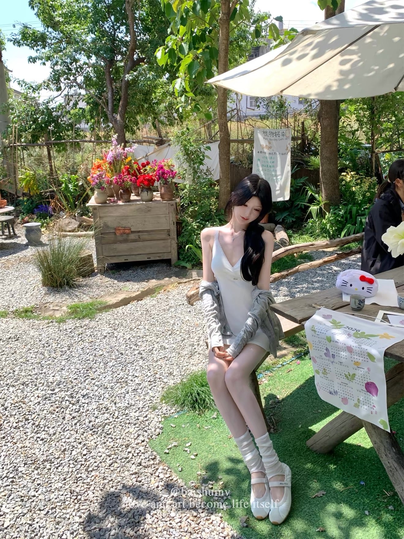 夏日度假/Coastal Cotton Mini Dress
